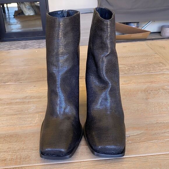 Free People Skylar Square Toe Ankle Boot US 8 - Picture 4 of 10